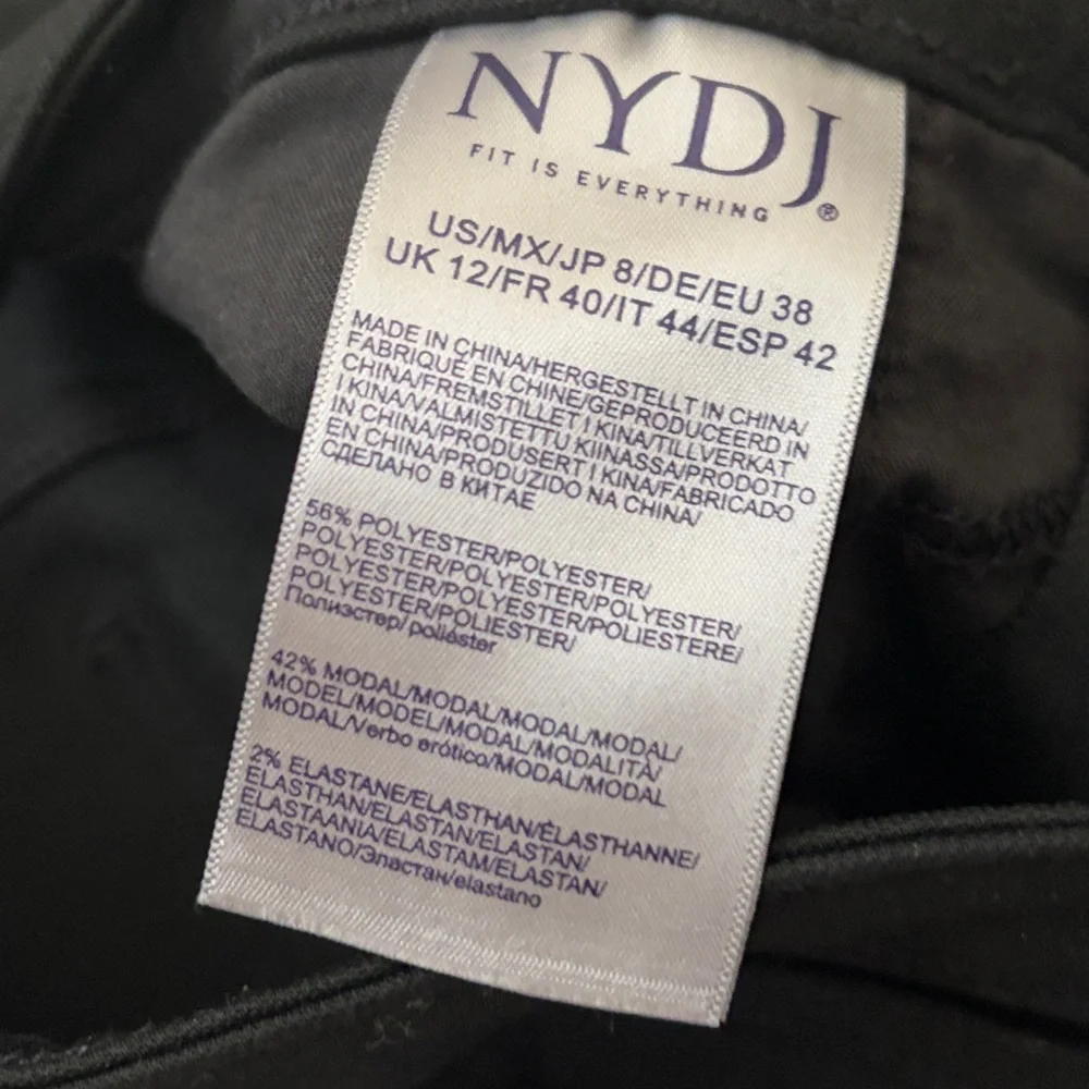 NYDJ Black Ami Skinny Jeans - Picture 5 of 7